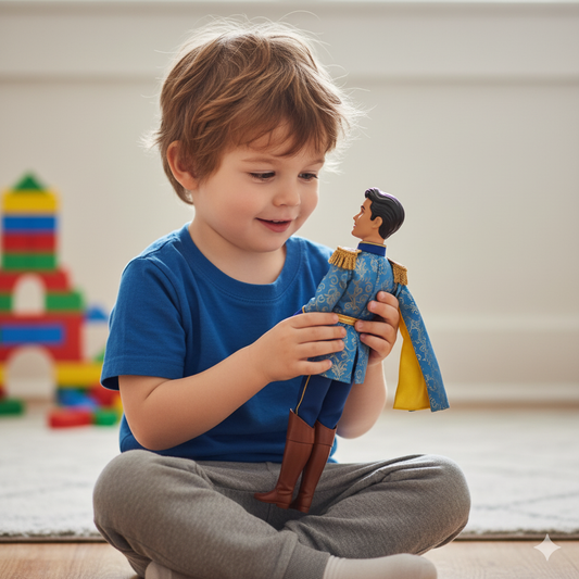 Huggzy Cute Disney Prince Toy for Kids and Girls